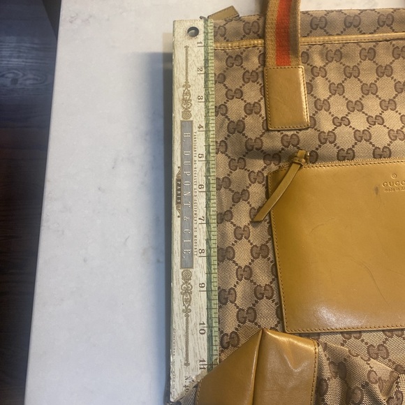 Authentic Gucci Monogram Tote bag - Picture 13 of 15